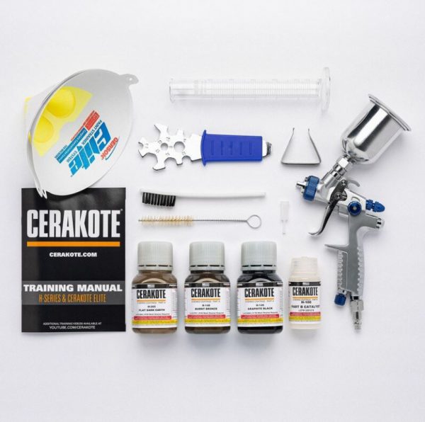 3 Color Cerakote Starter Kit H-Series (Tester 118ml)