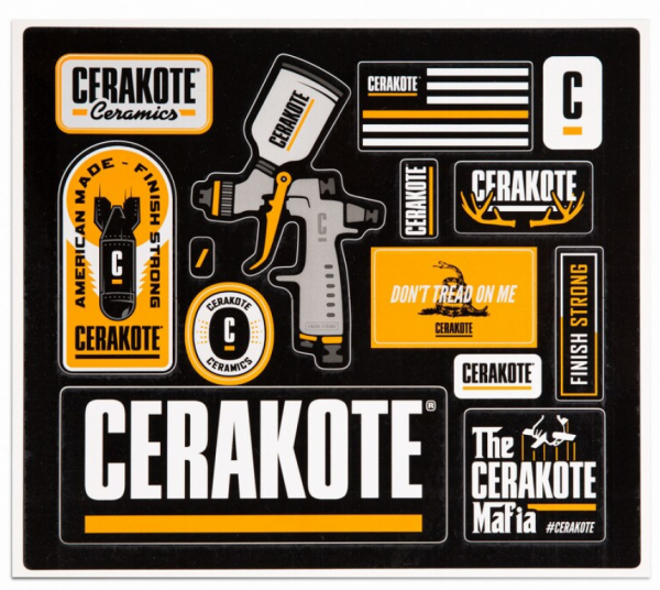 Cerakote Bombs Away Sticker