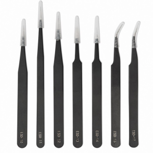 Anti-Static Tweezer 7 pcs set