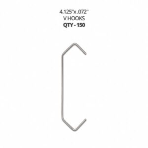 Cerakote 4.125x.072 V Hook-150 piece pack