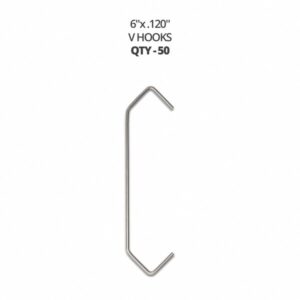 Cerakote 6 x .120 V Hook - 50 piece pack