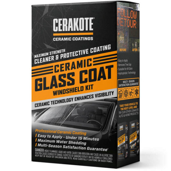 Cerakote Rapid Ceramic Glass Coat Windshield Kit