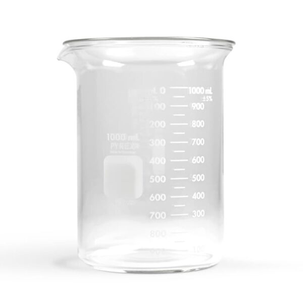 PYREX 1000ML MIXING BEAKER & LID